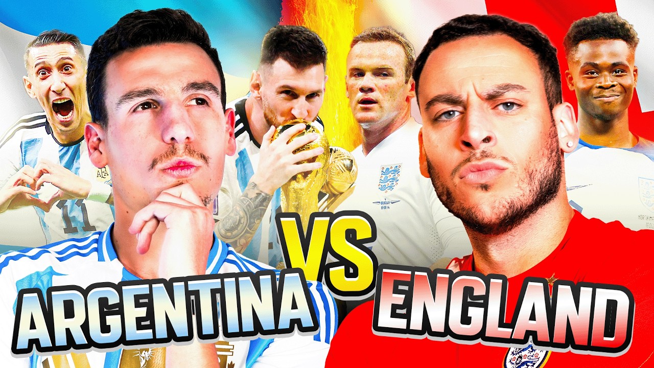 BRUTAL COMBINED ARGENTINA & ENGLAND XI 🔥