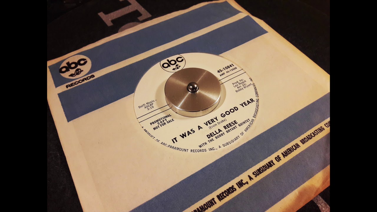 DELLA REESE with THE BOBBY BRYANT QUINTET it was a very good year ABC white demo
