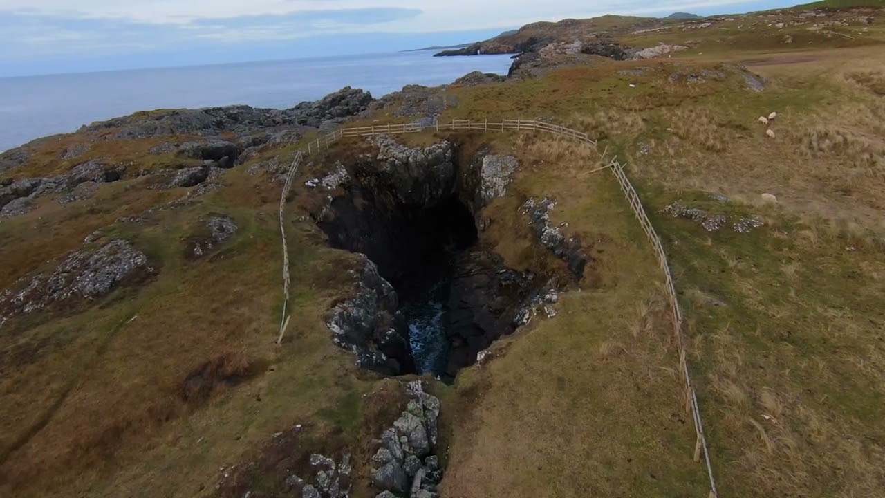 Portnablagh Beach 2023 Drone 4K Footage