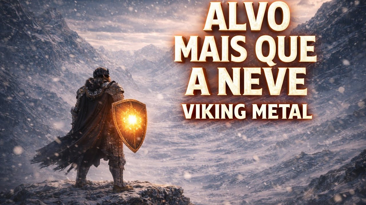 ALVO MAIS QUE A NEVE – Versão Épica Viking Metal (O Poder da Redenção) ⚔️🔥
