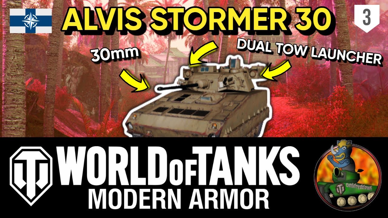 ALVIS STORMER 30 II MORE ATGM's! II Tank Review & Gameplay! II WoT Console II Soldiers of Fortune