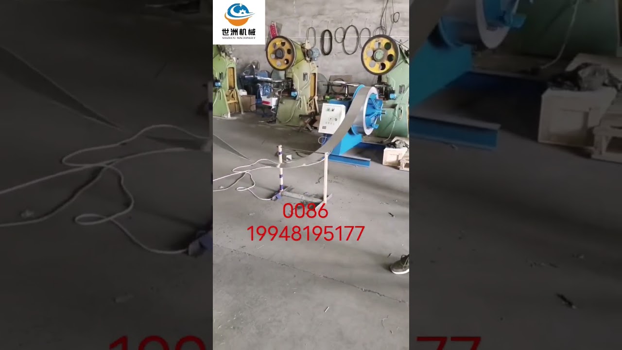 63ton YangLi punching machine for making razor barbed wire with 11strips BTO-22 blade mould