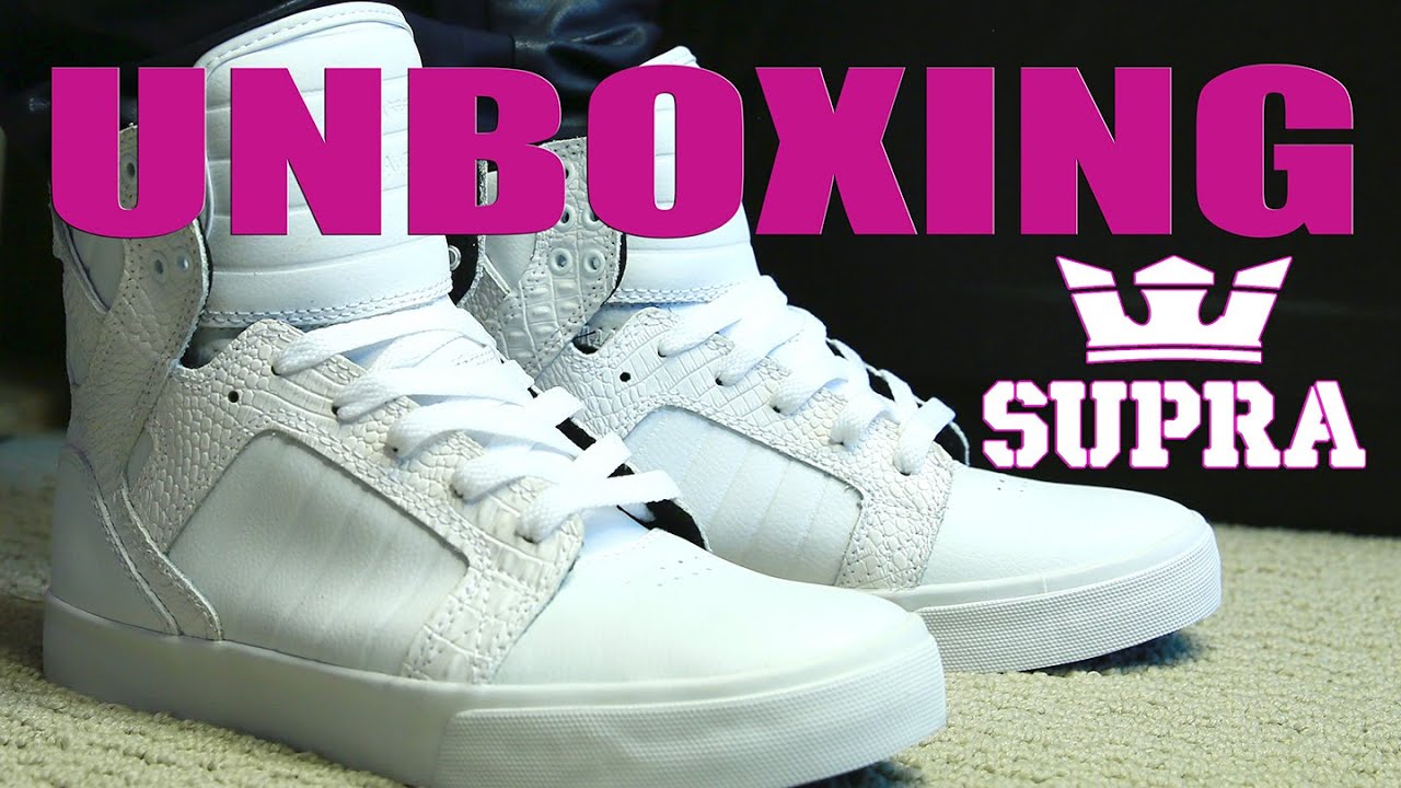 UNBOXING: Supra Sneakers | Meet & Greet Info