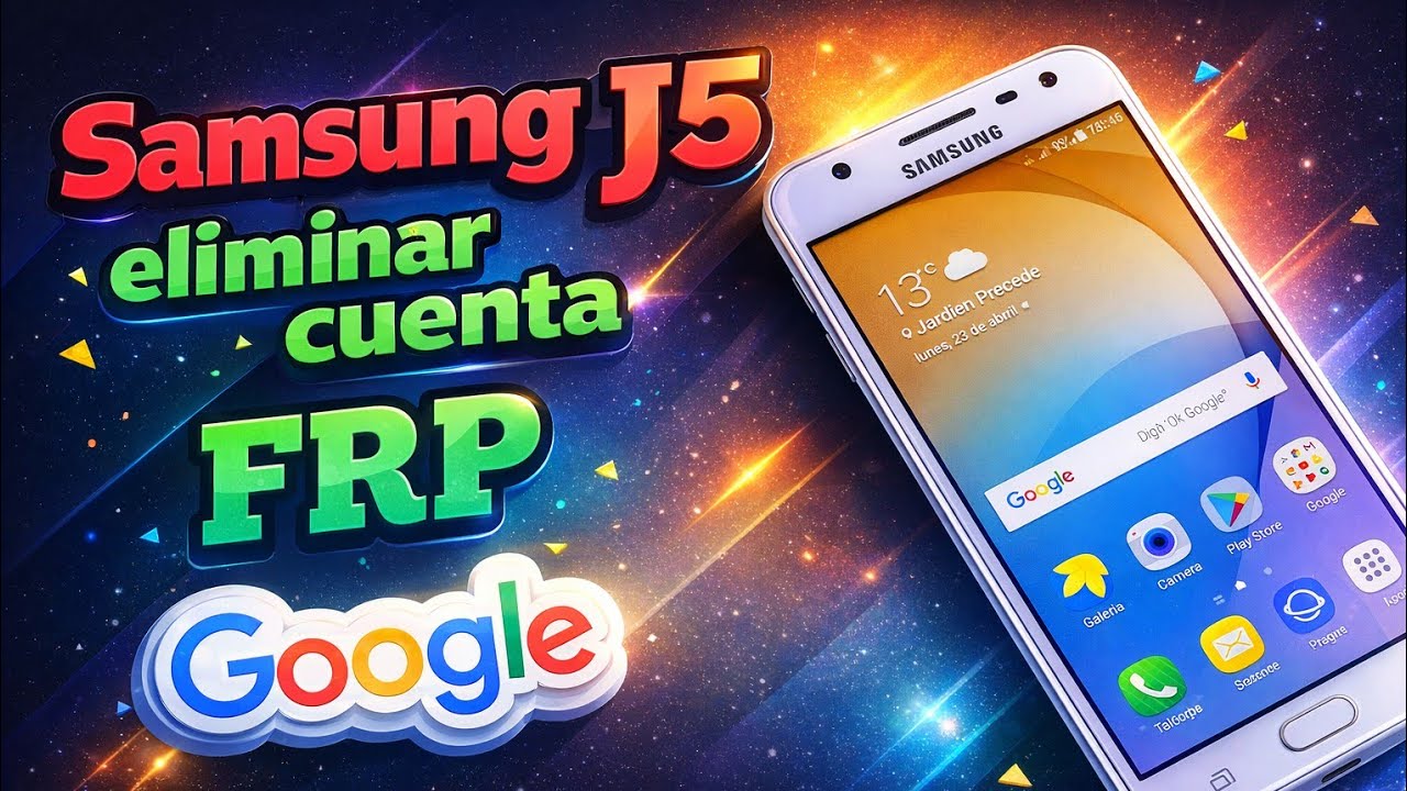 Eliminar la cuenta Google de Samsung J5