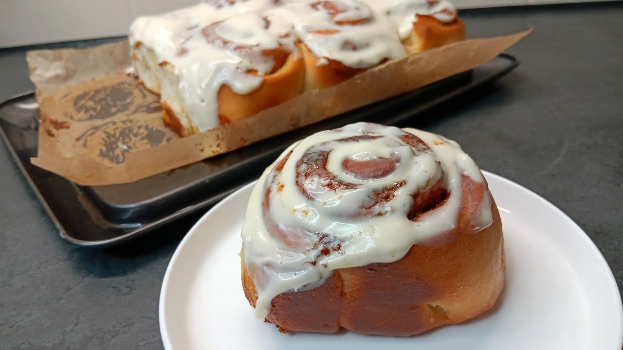 Des cinnamon rolls avec moins de beurre et moins de sucre🍁🍁🍁