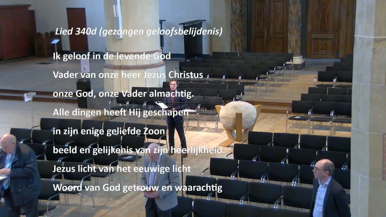Janny de Vries - 'Ik geloof in de levende God' m.m.v. Wilko Koekoek (zang) - Martinikerk Groningen