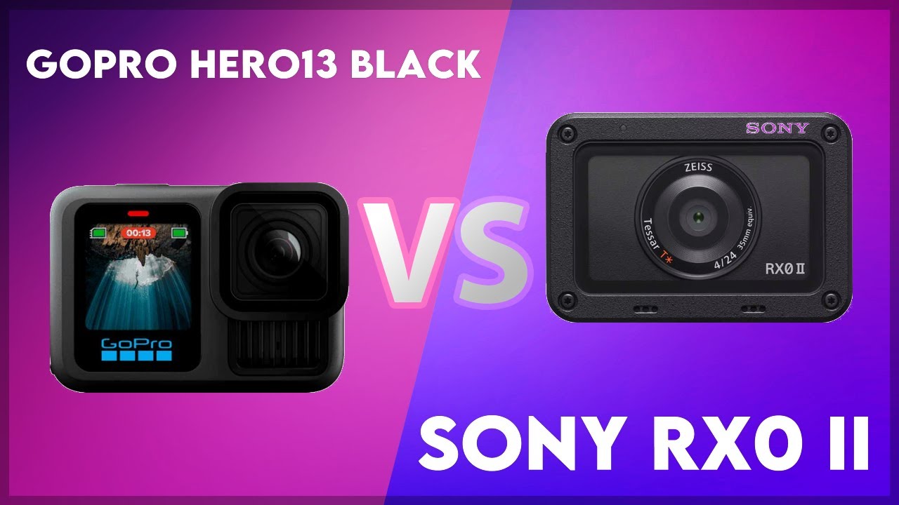 GoPro Hero13 Black vs Sony RX0 II Technical Comparison