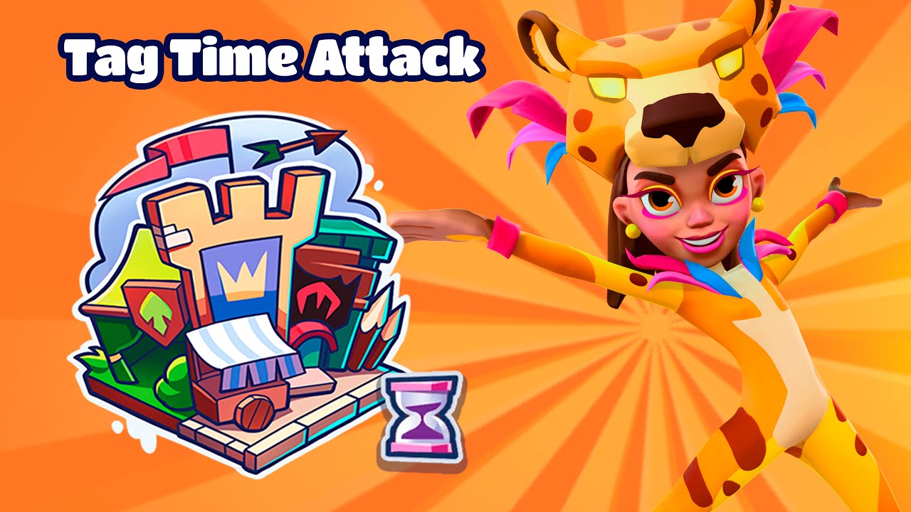 SUBWAY SURFERS NEW CHALLENGE TAG TIME ATTACK IN FANTASY FEST 2023