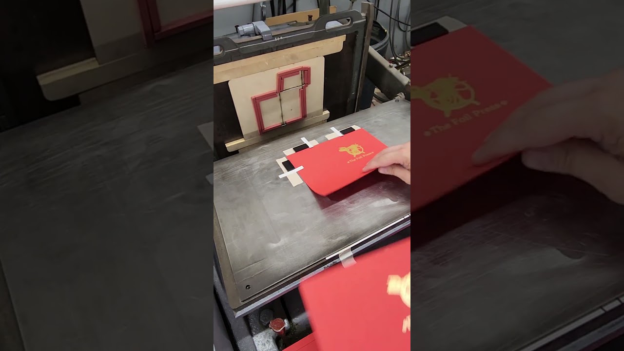Hand feeding on my letterpress! #letterpress #printing #graphicdesign #shorts #youtubeshorts
