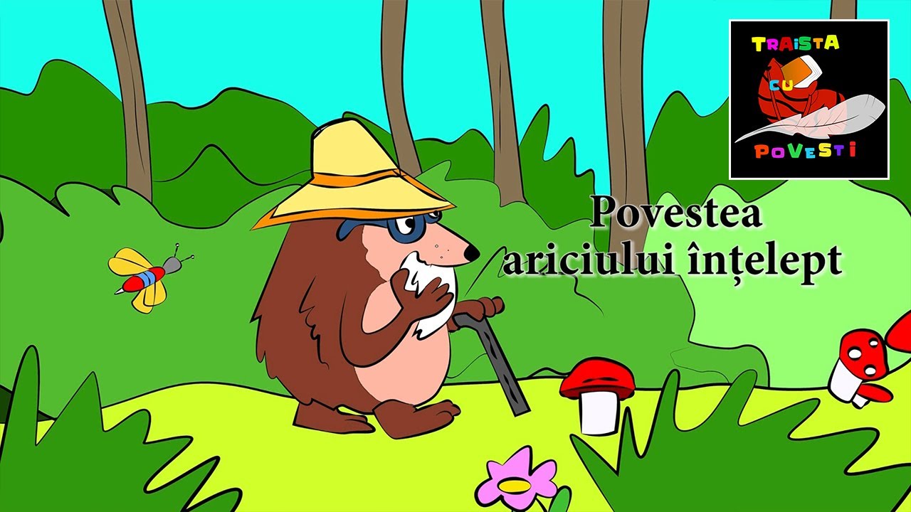 Povestea Ariciului Intelept 📖 Poveste Colorata