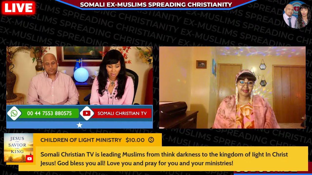Somali Ex Muslim Testimony | Samsam Leaving Islam for Christ @SomaliChristianTVExMuslims  Eps 26