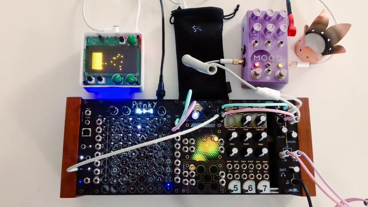 Lamellae + modular synth + Mood MkII