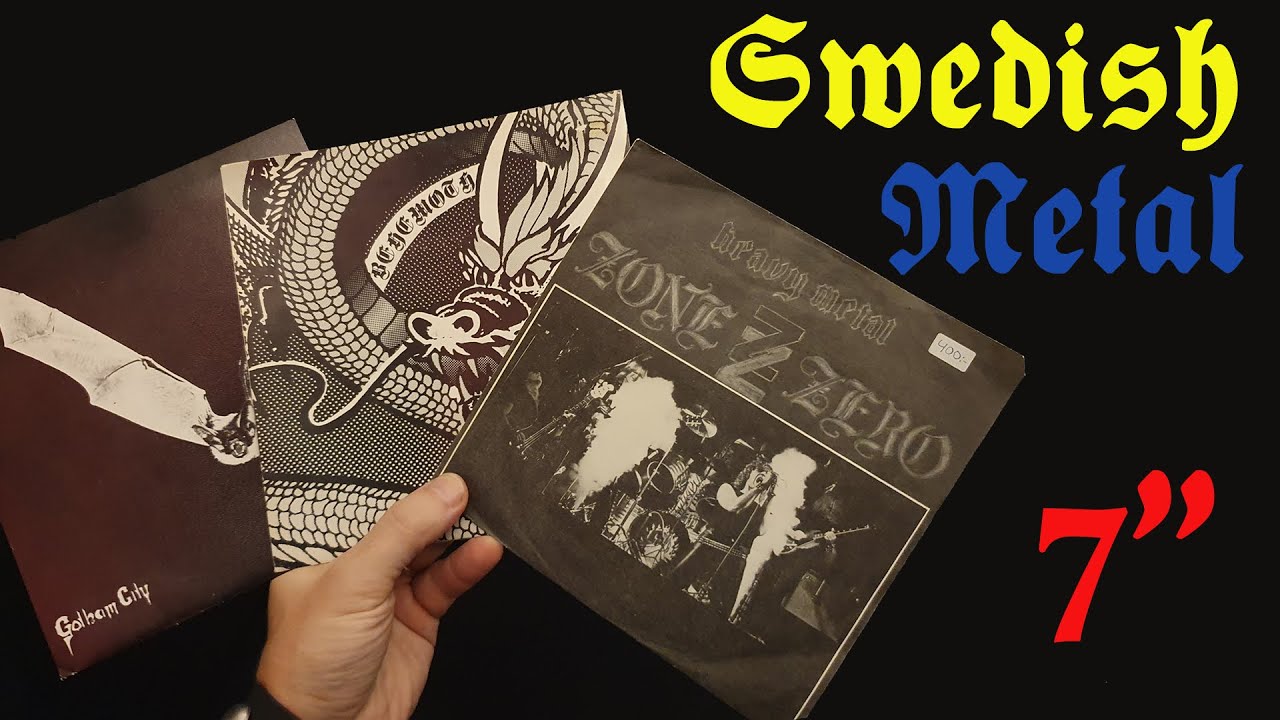 Swedish heavy metal 7" singles - part 1