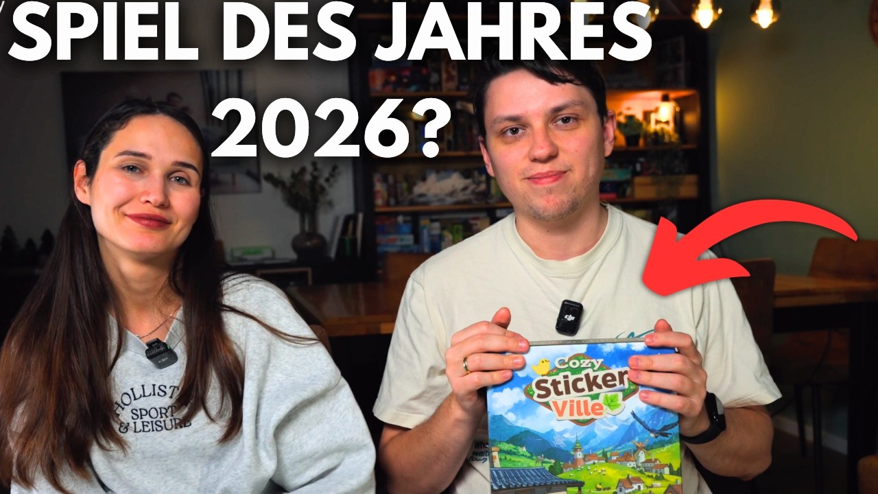 Wir sind begeistert! Cozy Sticker Ville einfach erklärt und Review