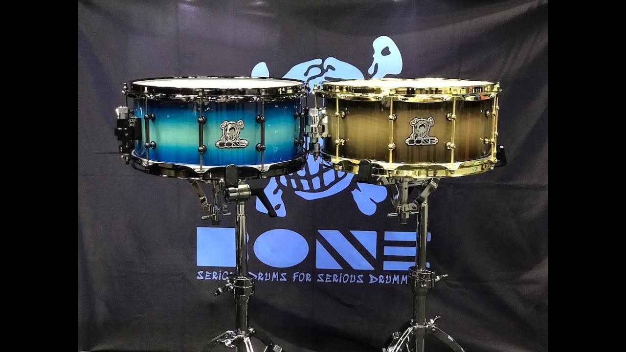 The CARBCUTTER snare - Testimonials! Hybrid carbon fiber and maple snare by BONE drums