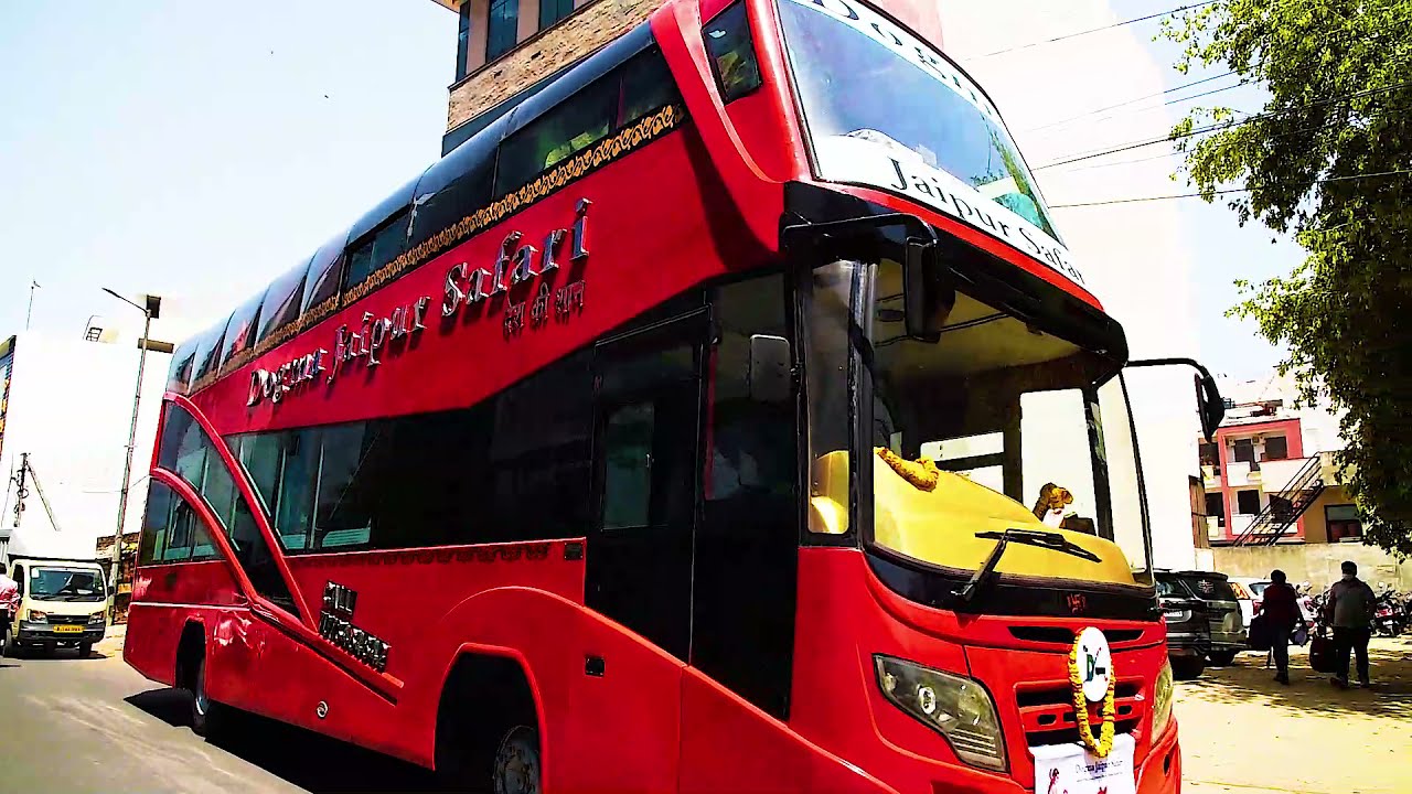 Dogma Jaipur Safari - India’s First Glass Covered AC Bus with Restaurant Dining