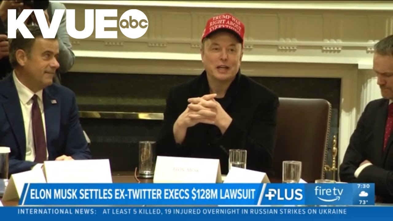 Elon Musk, X settle $128M lawsuit