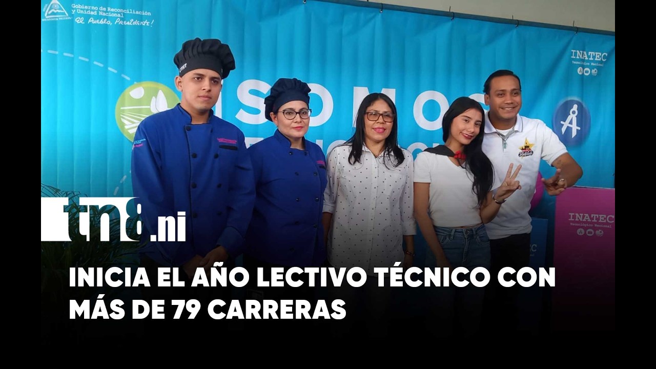Más de 50 mil jóvenes comienzan su formación técnica en centros del INATEC