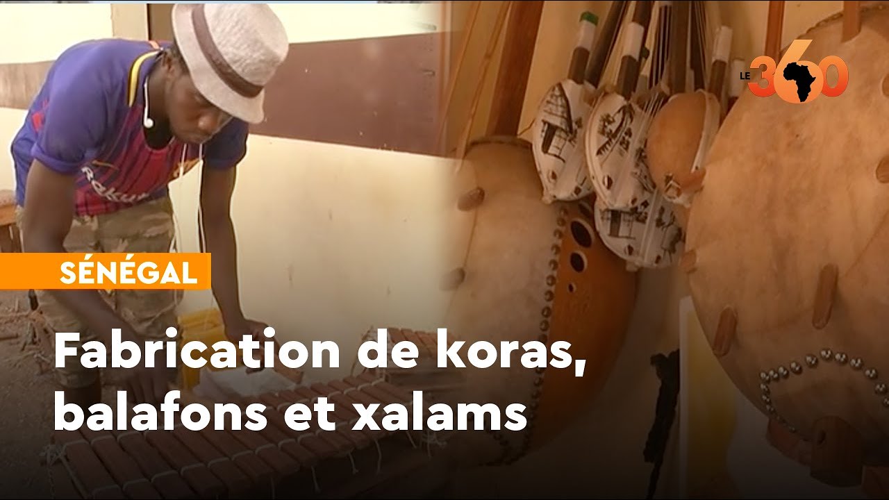 Sénégal: fabrication de kora, balafon et xalam, ces mythiques instruments de musique ouest-africains