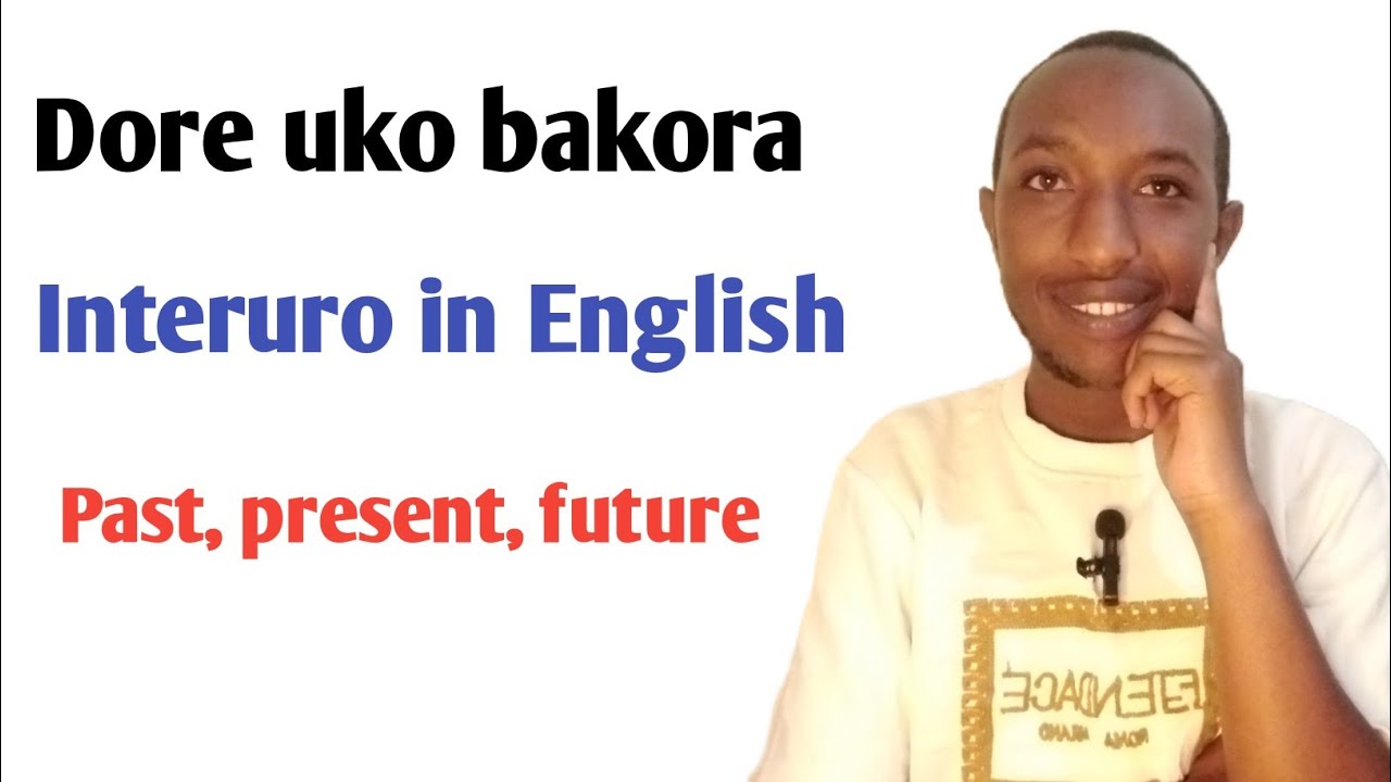 L01. Kwiga Gukora Interuro mu Cyongereza || Learn how to build a sentence in English