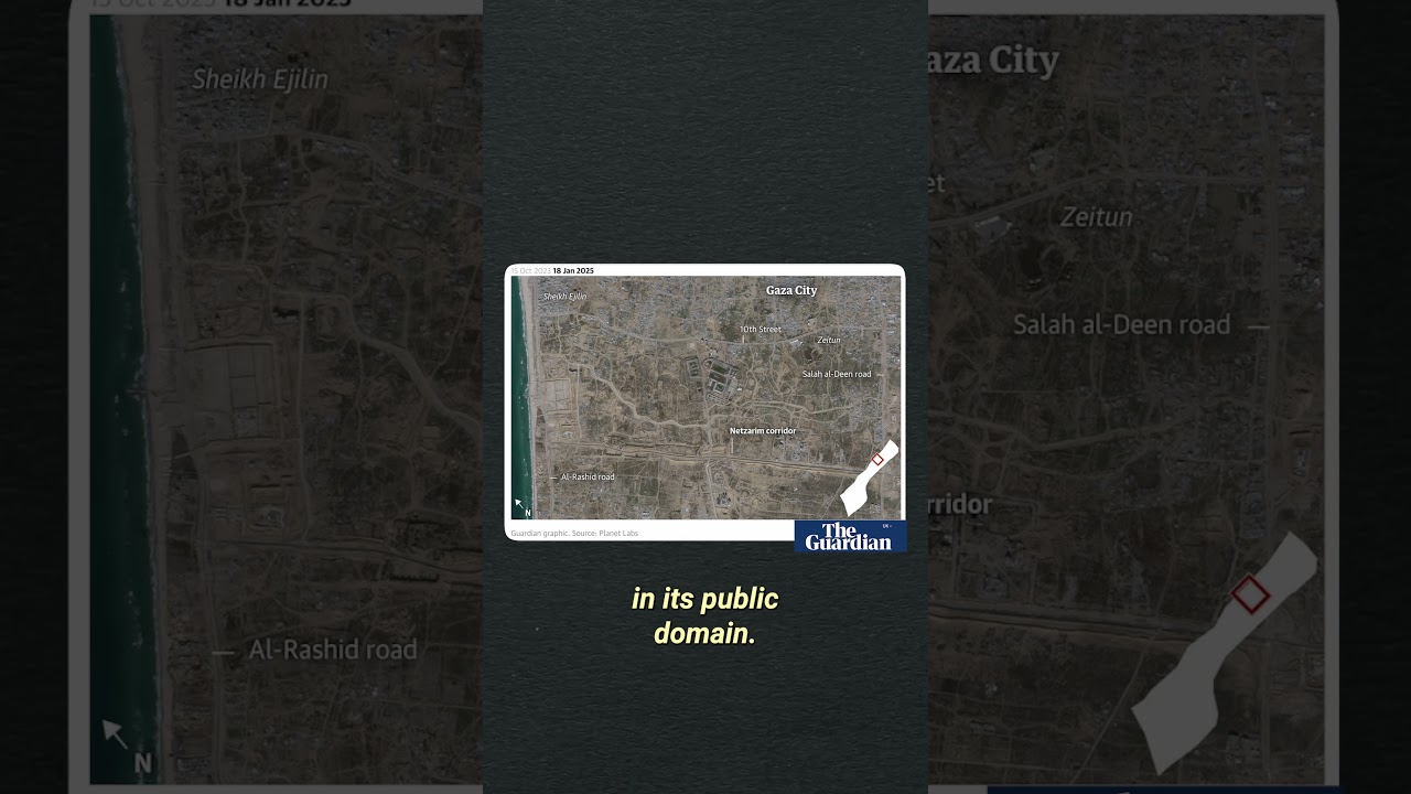 Google Earth's Updated Satellite Images of Gaza Show a Fractured Reality