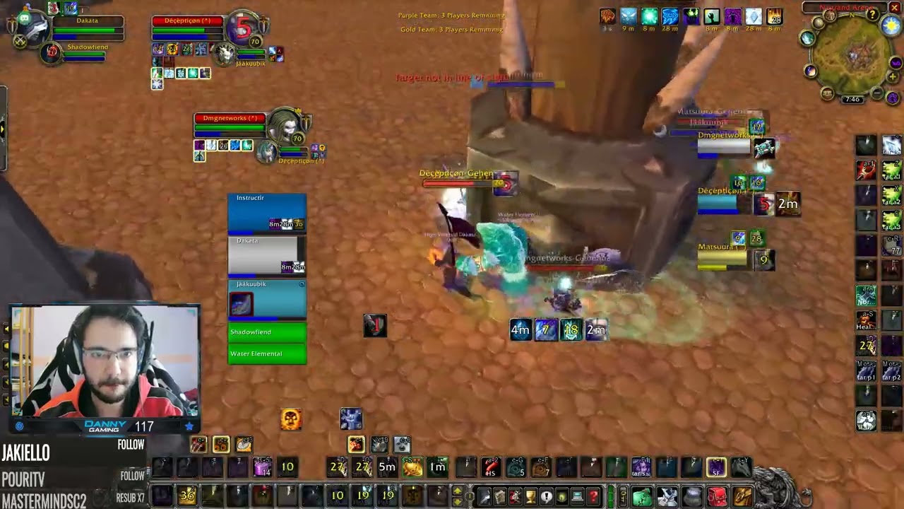 Shatterplay DELETES Warriors Sometimes | 3vs3 Shadow Priest TBC Classic