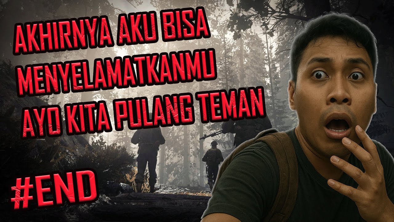 Call of Duty WW2 Indonesia - Akhirnya Aku Bisa Menyelamatkanmu Teman! Ayo Kita Pulang Part END