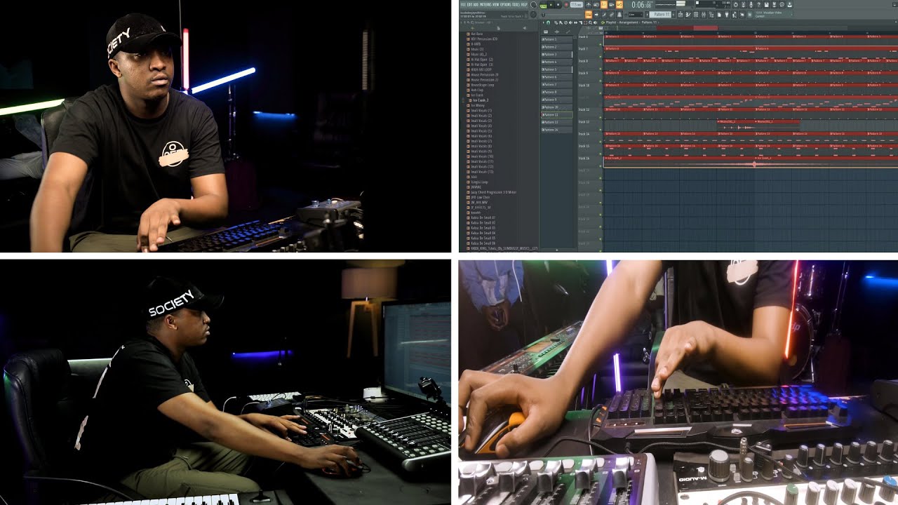 SA Producer & DJ LuuDaDeeJay Make An Amapiano Track In 15 Minutes For 