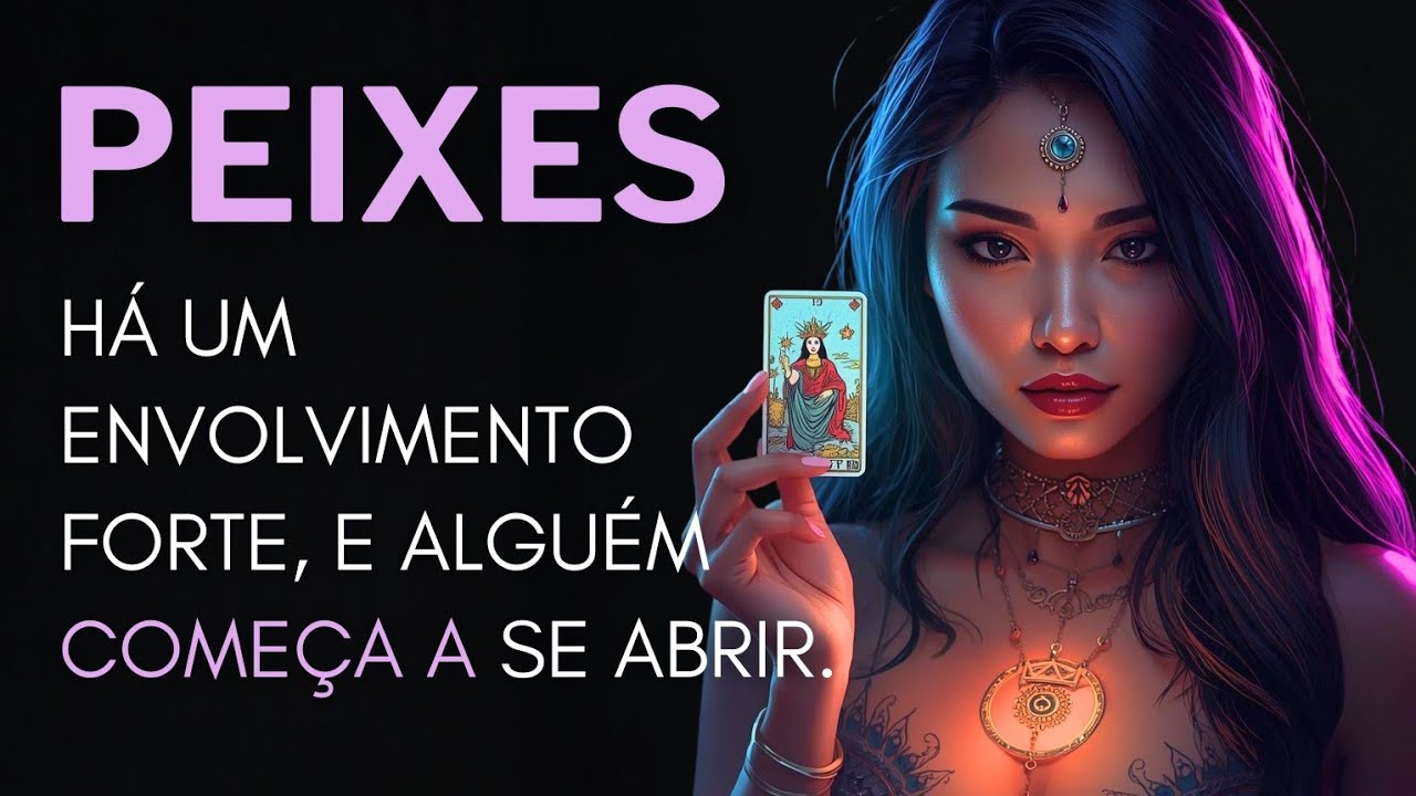 PEIXES ♓ HÁ UM ENVOLVIMENTO FORTE, E ALGUÉM COMEÇA A SE ABRIR.