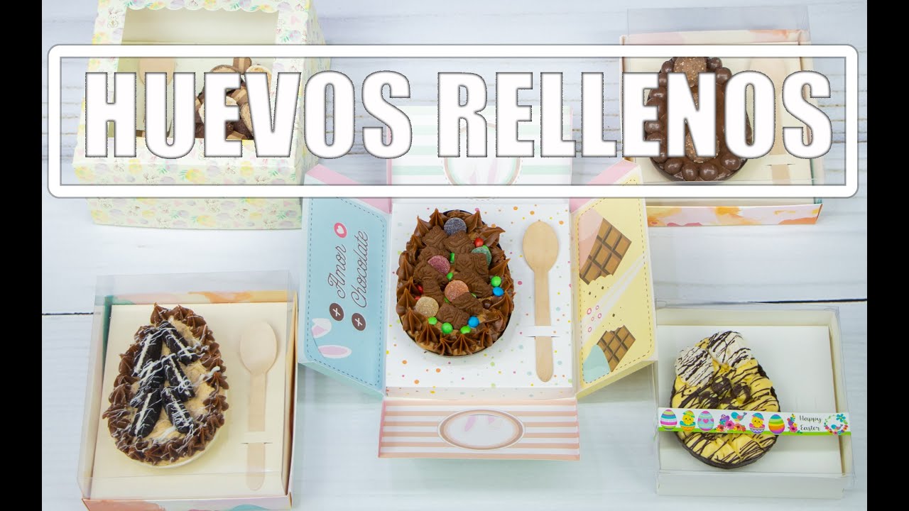 HUEVOS DE PASCUA RELLENOS 5 RELLENOS PARA VENDER - MI QUERIDA COCINA