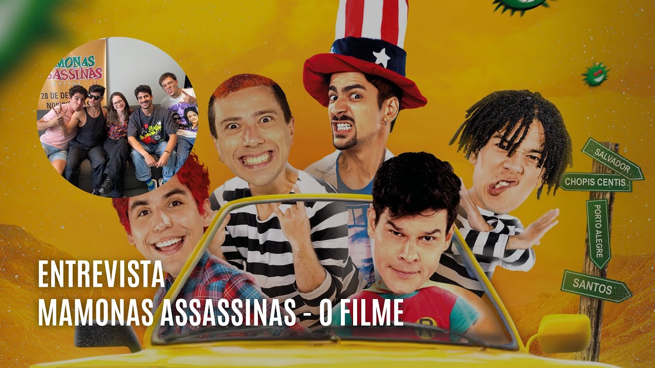 ENTREVISTA MAMONAS ASSASSINAS - O FILME | RUY BRISSAC, RHENER FREITAS, ROBSON LIMA E BETO HINOTO