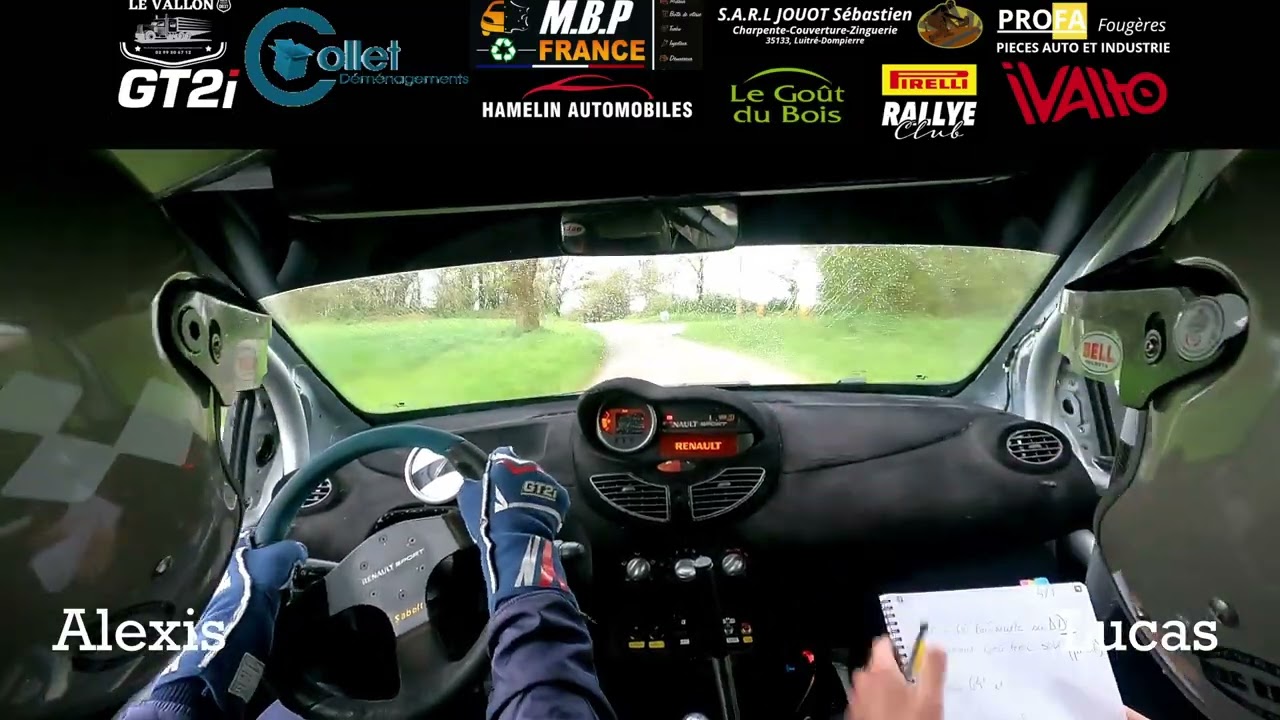 Rallye National du Pays de Lohéac 2024 - St Malo de Phily - Alexis Marais/ Lucas Marais - Twingo R1