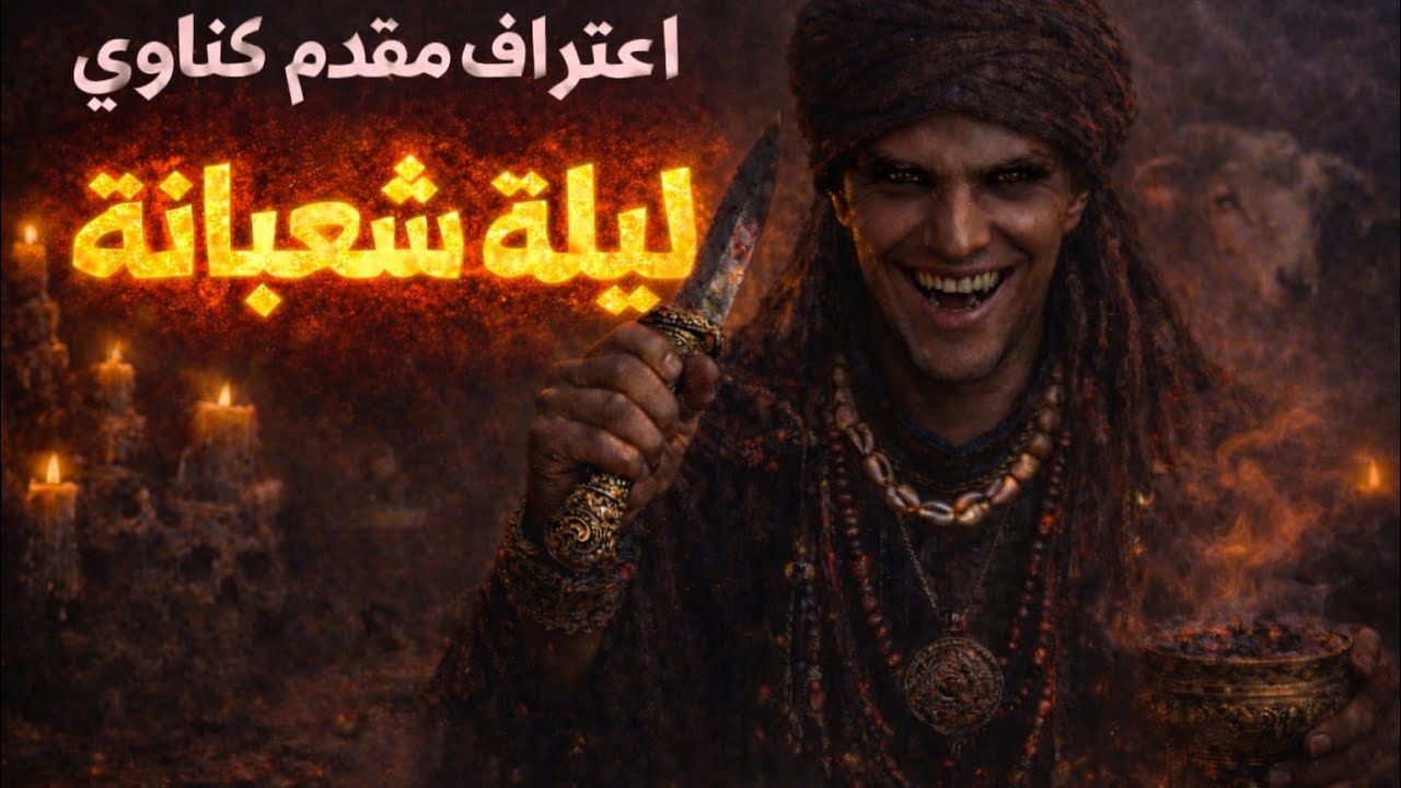 قصة رعب حقيقية: ليلة شعبانة| إعتراف مقدم كناوي من داخل الحضرة