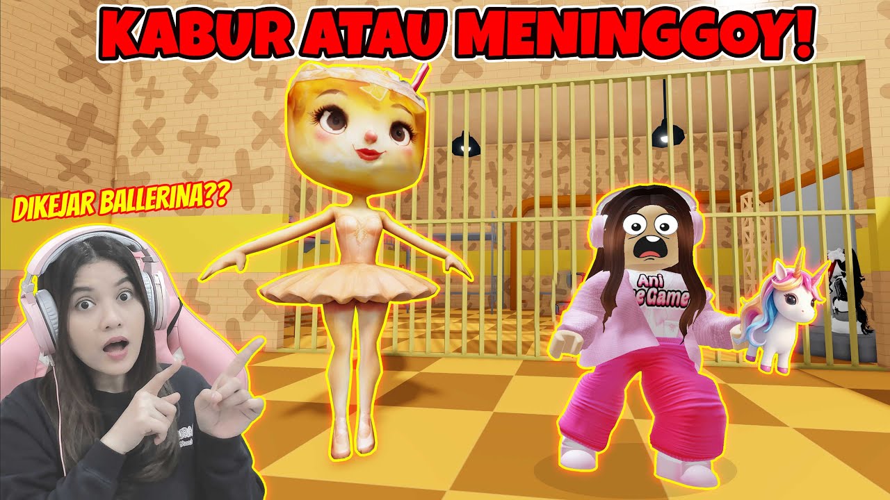 RAHASIA KABUR DARI PENJARA BALLERINA CAPPUCCINO! 🔥 Auto Win + Dapetin UNICORN [Roblox Indonesia]