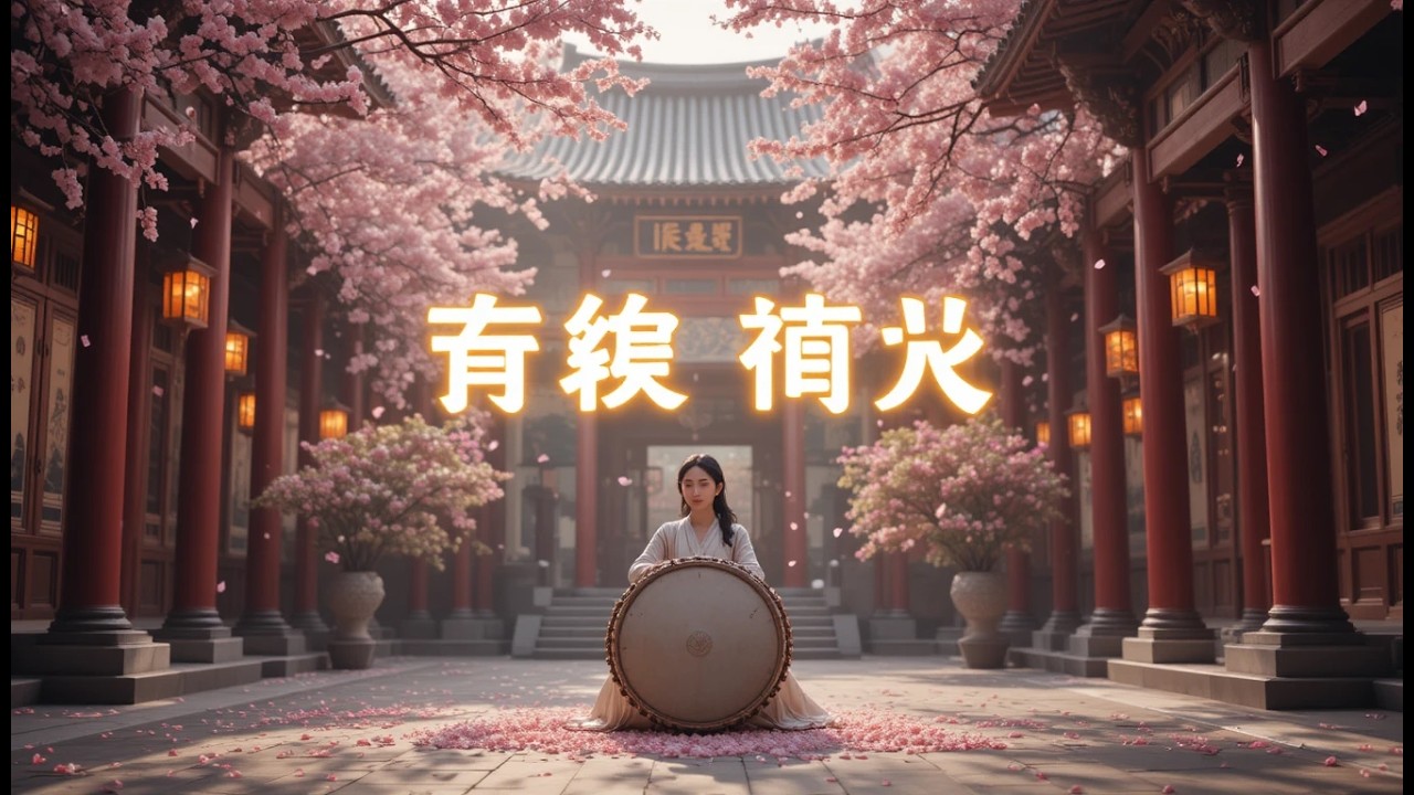 Beautiful Ancient Chinese Music | Relaxing Traditional Drum & Zen Instrumental Melody
