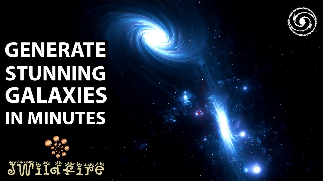 Create Space Galaxy Animations Within Minutes! JWildfire Tutorial
