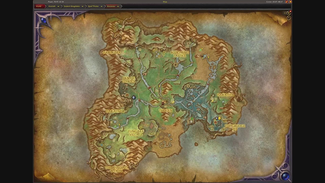 Midnight WoW Questing at 90!