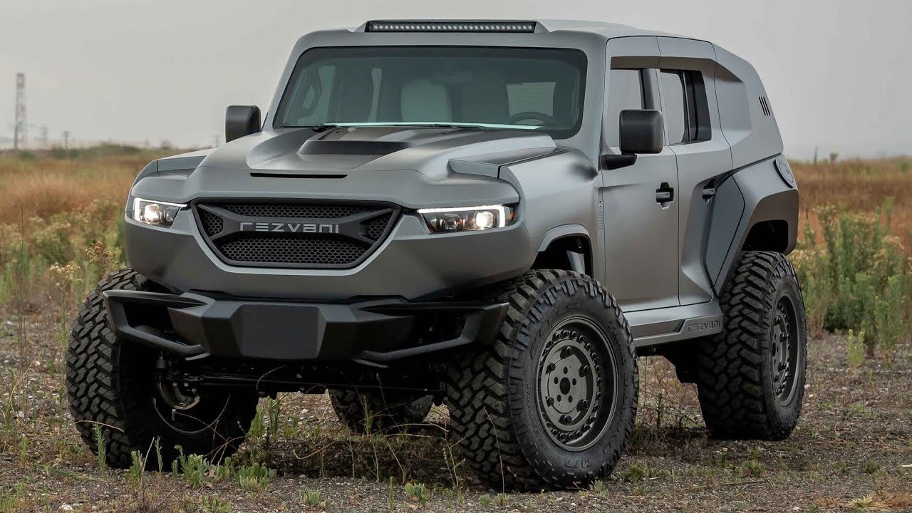 Rezvani Tank Military Edition | World's Toughest Bulletproof SUV | Luxury Meets Military