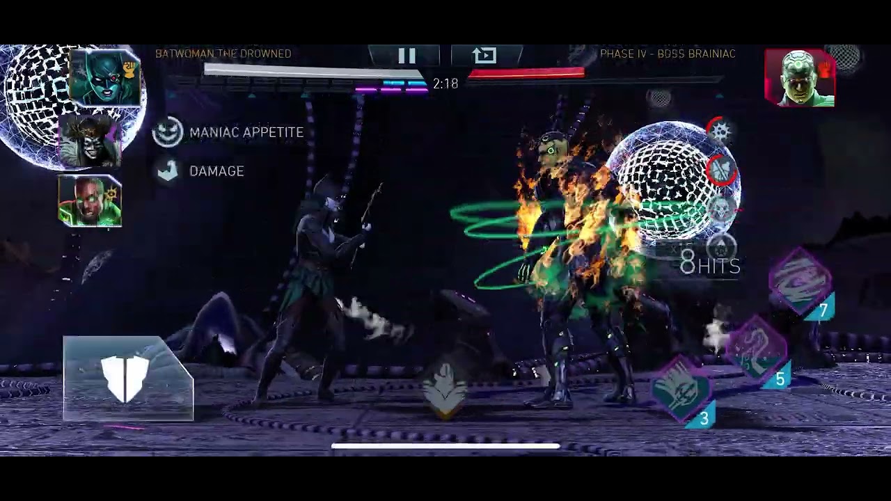 Destroy Brainiac in One Minute! T10 P4, BTD PUP10, RK SIN10, JSGL SAL10, 10M DoT, Injustice 2 Mobile