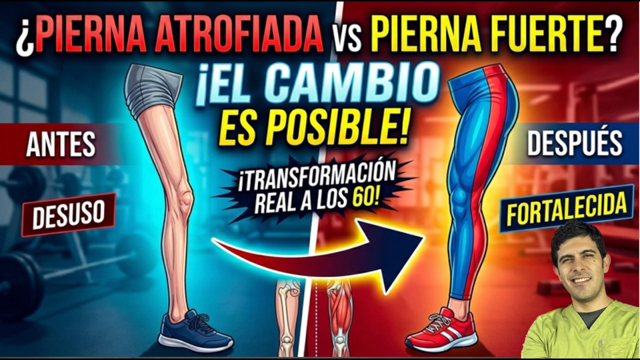 Terapia de fisioteraputa para recuperar la fuerza y músculo en pierna
