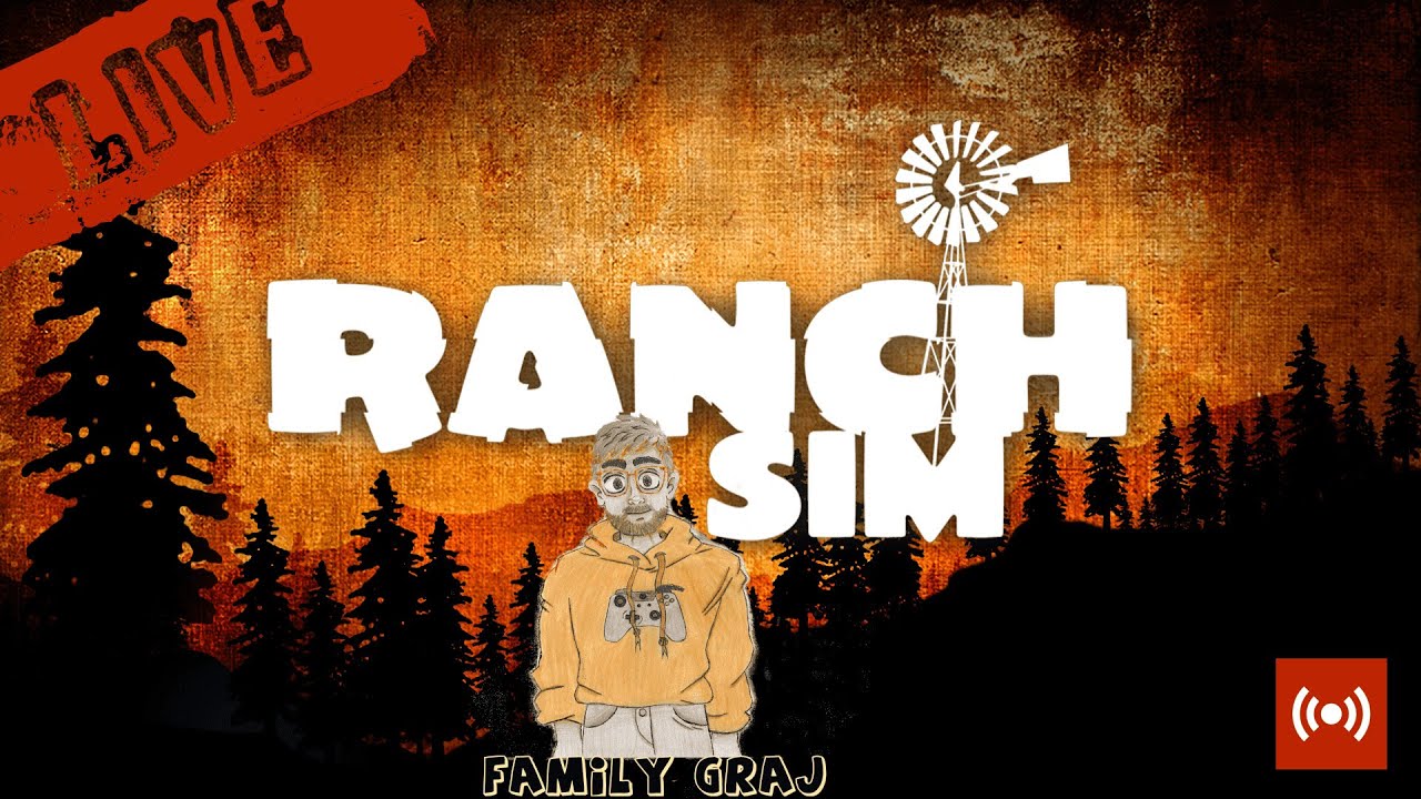 # 1 Ranch Sim - 🔴 LIVE 🔴 -  Coop na ranczu - Wpadaj może być zabawnie xD