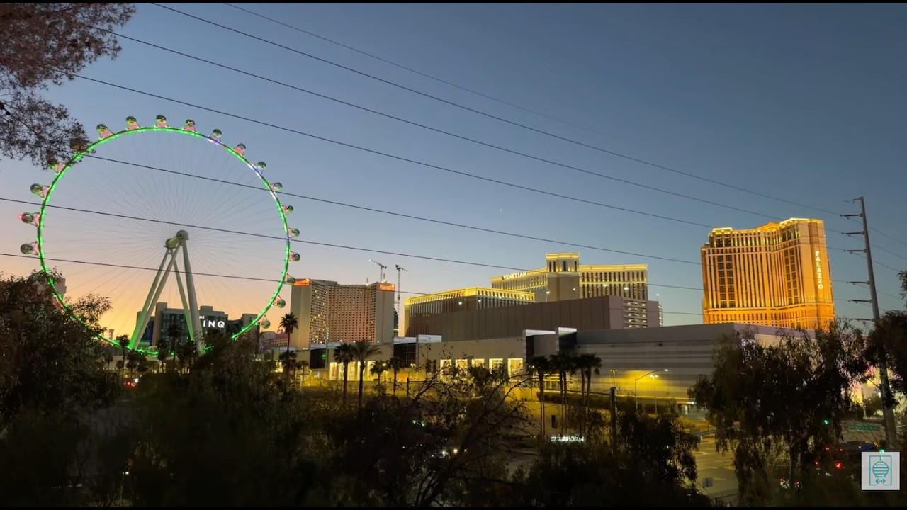 Las Vegas STRIP Live UP CLOSE LINQ| Real-Time View Sunset Las Vegas Strip LINQ!