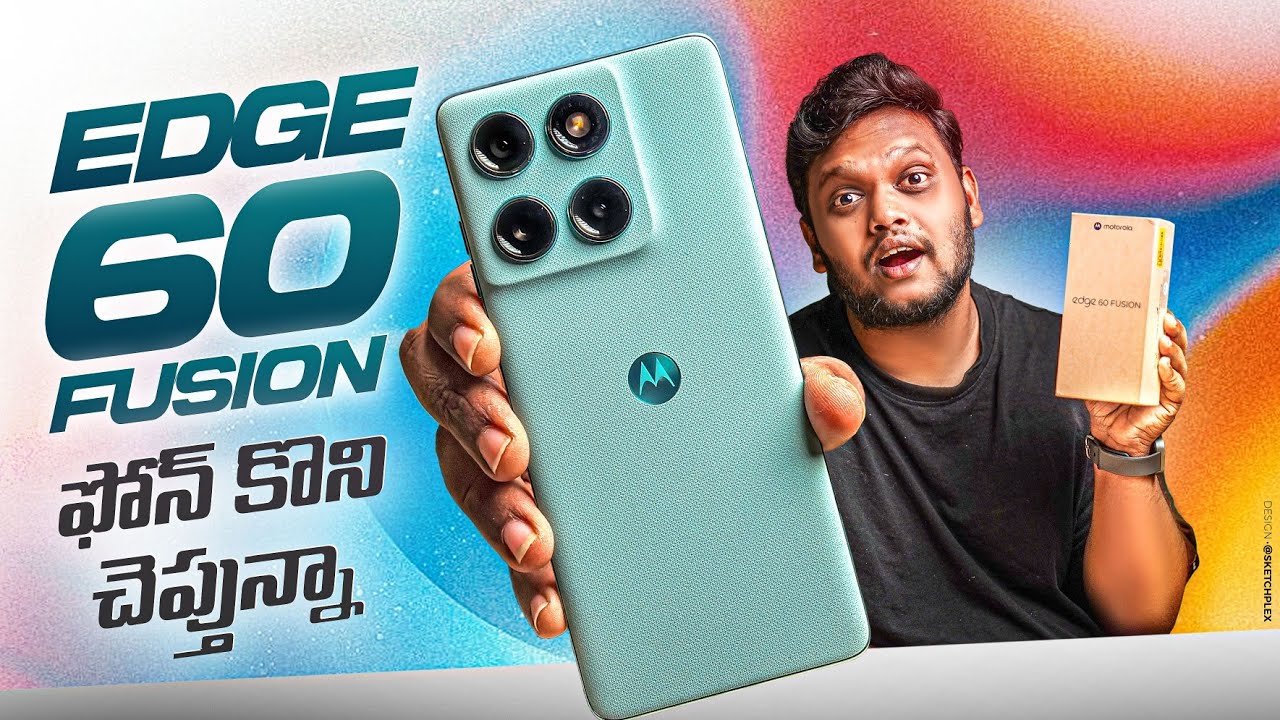 Moto Edge 60 Fusion Review in Telugu | Best Smartphone Under 25k?