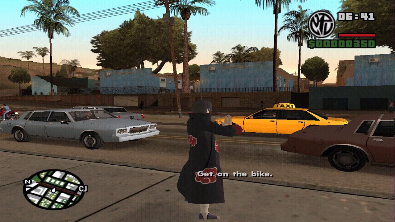 How to install Itachi Uchiha No Jutsu in GTA San Andreas