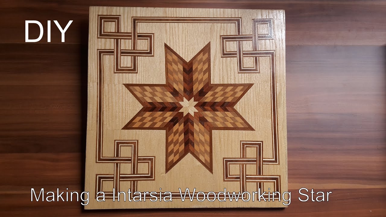 Precision at Its Finest – Creating a Star Pattern from Countless Wood Pieces!
