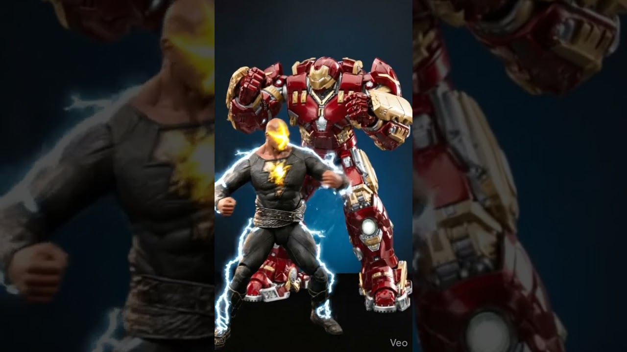 Black Adam punching the Hulkbuster 👊👊