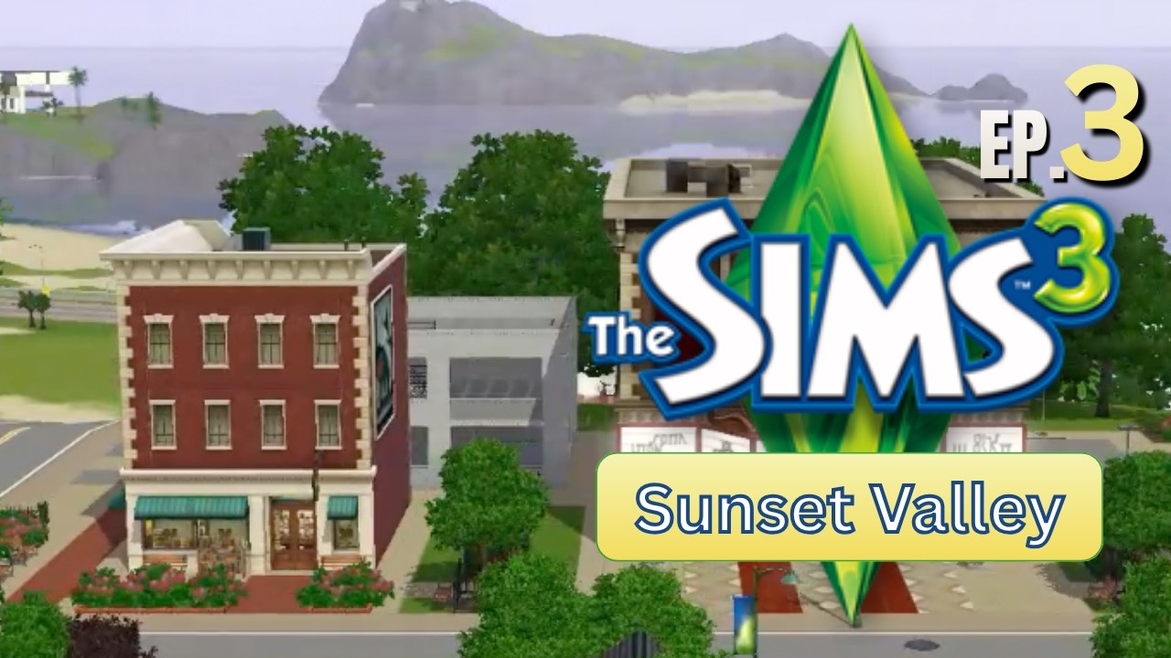 Adding a Parkade to the Plaza | Upgrading Sunset Valley The Sims 3 EP3