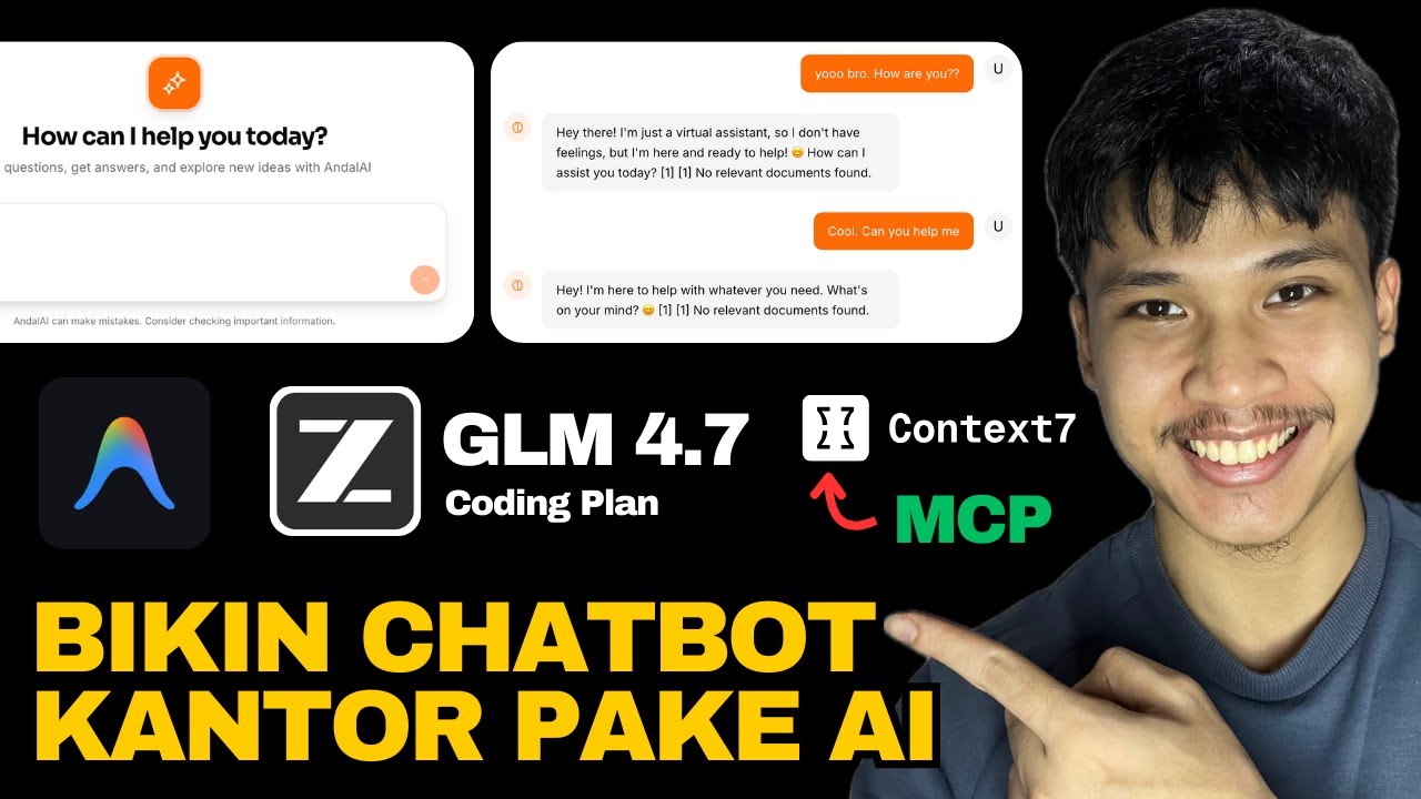 Cara Gua Bikin Aplikasi FULL Pake AI di 2025 - Antigravity, GLM 4.7, Context7