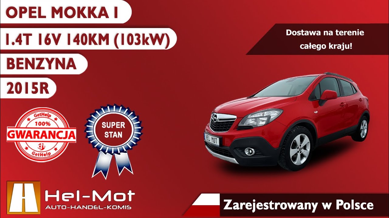 🇩🇪 Auta z Niemiec! 🇩🇪 Opel Mokka A PHU Hel-Mot Auto Handel Komis