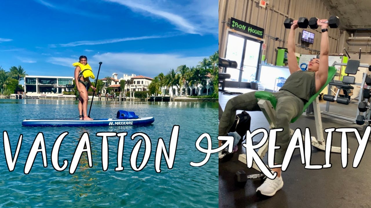 Vacation in Miami and Getting Back on Track | Meal prep, unpacking, etc.